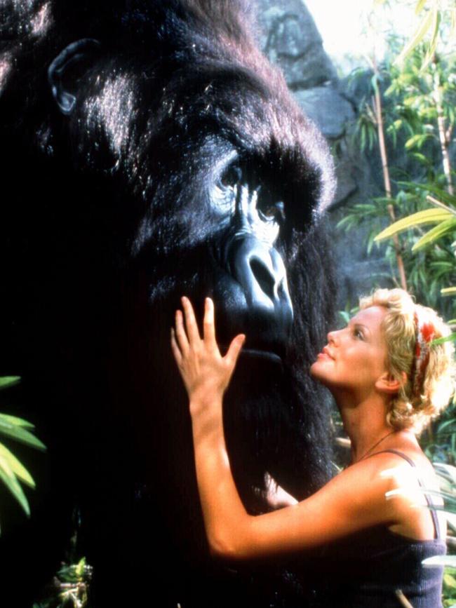 A young Charlize Theron stars in Mighty Joe Young.