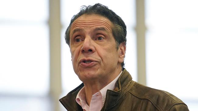 New York Governor Andrew Cuomo. Picture: AFP