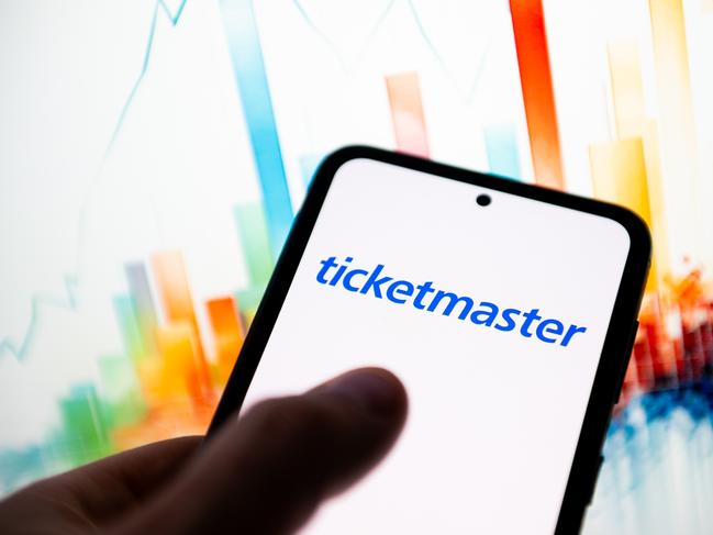 POLAND - 2023/11/30: In this photo illustration a Ticketmaster logo seen displayed on a smartphone. (Photo Illustration by Mateusz Slodkowski/SOPA Images/LightRocket via Getty Images)