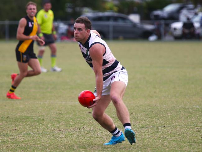 North Cairns Tigers v Port Douglas Crocs at Watsons Oval. AFL Cairns 2024. Photo: Gyan-Reece Rocha