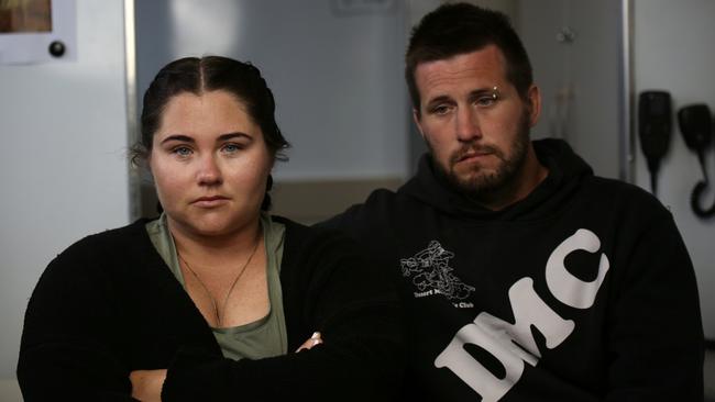 Cleo Smith’s mother Ellie Smith and her partner Jake Gliddon have spoken about her disappearance. Picture: Supplied by ABC News/James Carmody