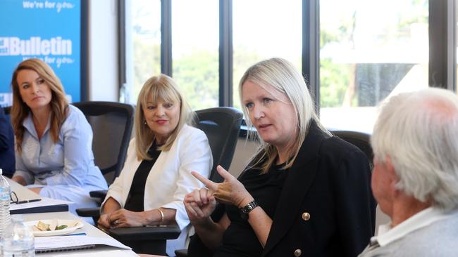 The Future Gold Coast roundtable. Picture: Richard Gosling