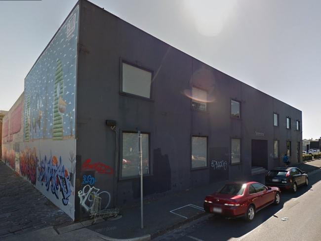 The warehouse at 1-5 Weston St, Brunswick. Picture: Google Maps Street view