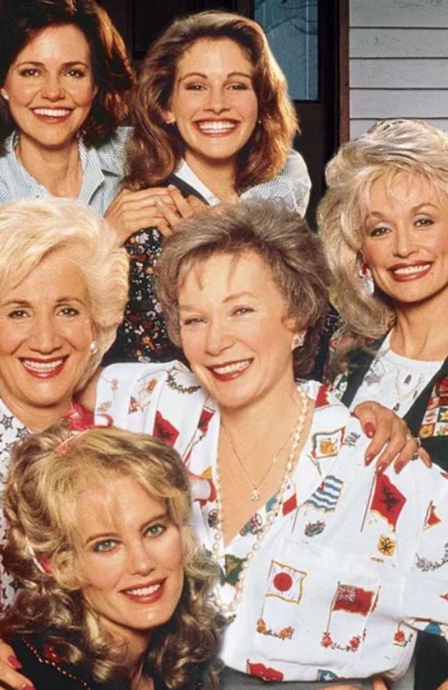 The cast of Steel Magnolias.