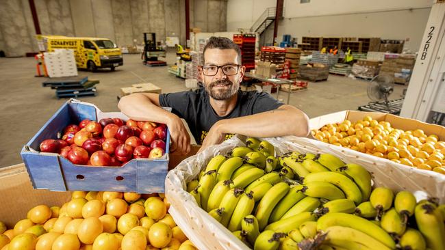 Bernardo Tobias helped co-ordinate the food relief response during the bushfires and the pandemic. Picture: Tim Carrafa