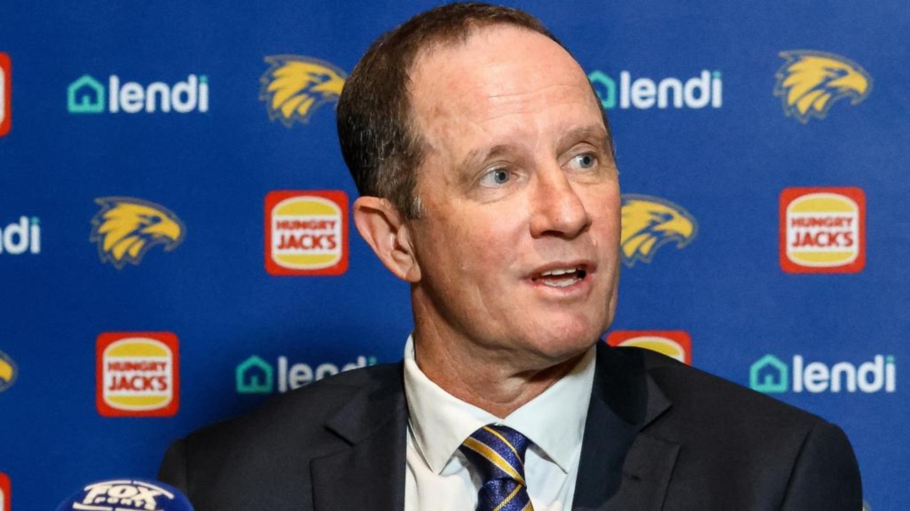 West Coast Eagles 2024 rebuild CEO Don Pyke flags break with club