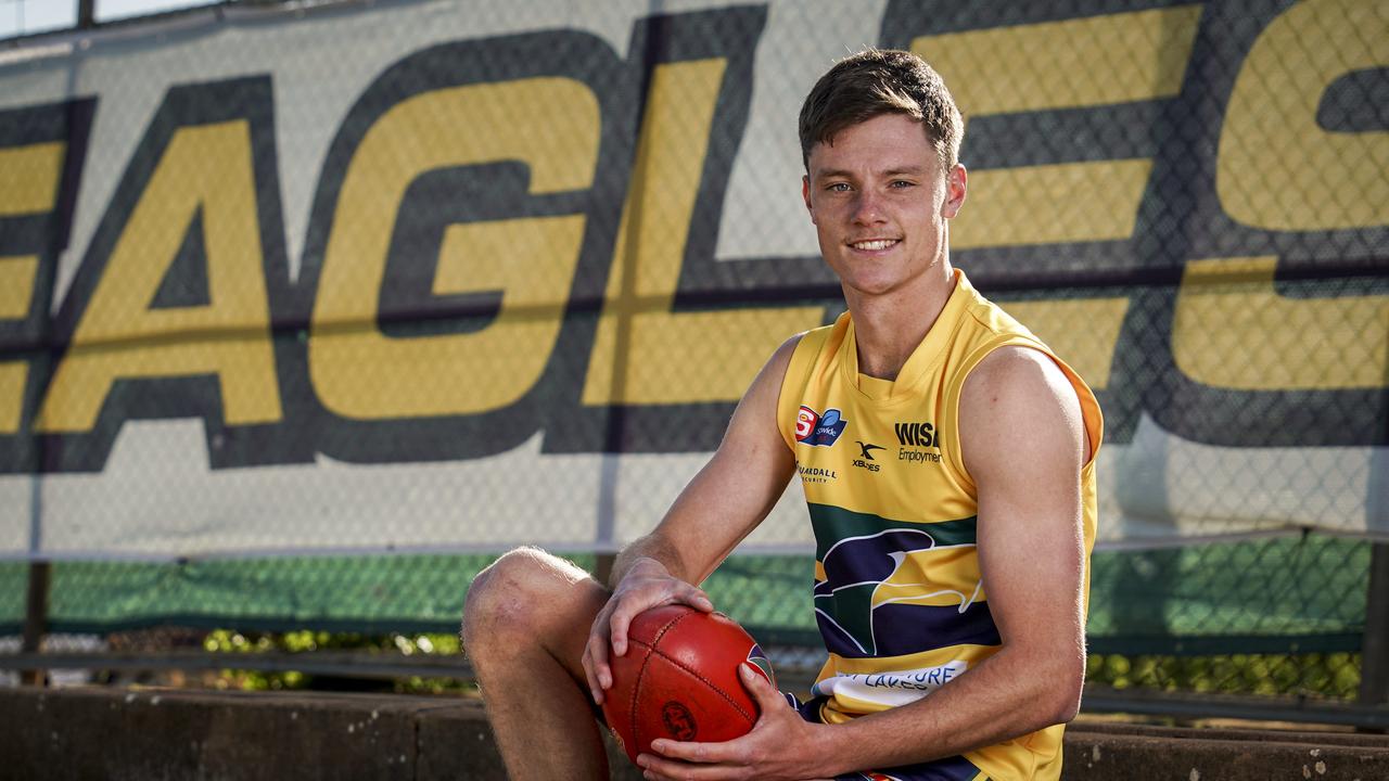 Eagles SANFL footballer Jacob Wehr, photographed Tuesday September 15, 2020 - pic Mike Burton