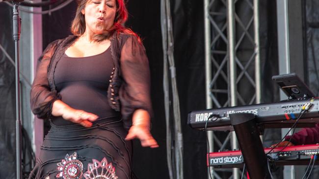 Kate Ceberano (pictured at the Toowoomba Carnival of Flowers) will be on stage in Hervey Bay at the Sound of Rock festival. Picture: Bev Lacey