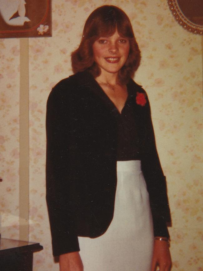 Kath Bergamin in 1981. Picture: Supplied