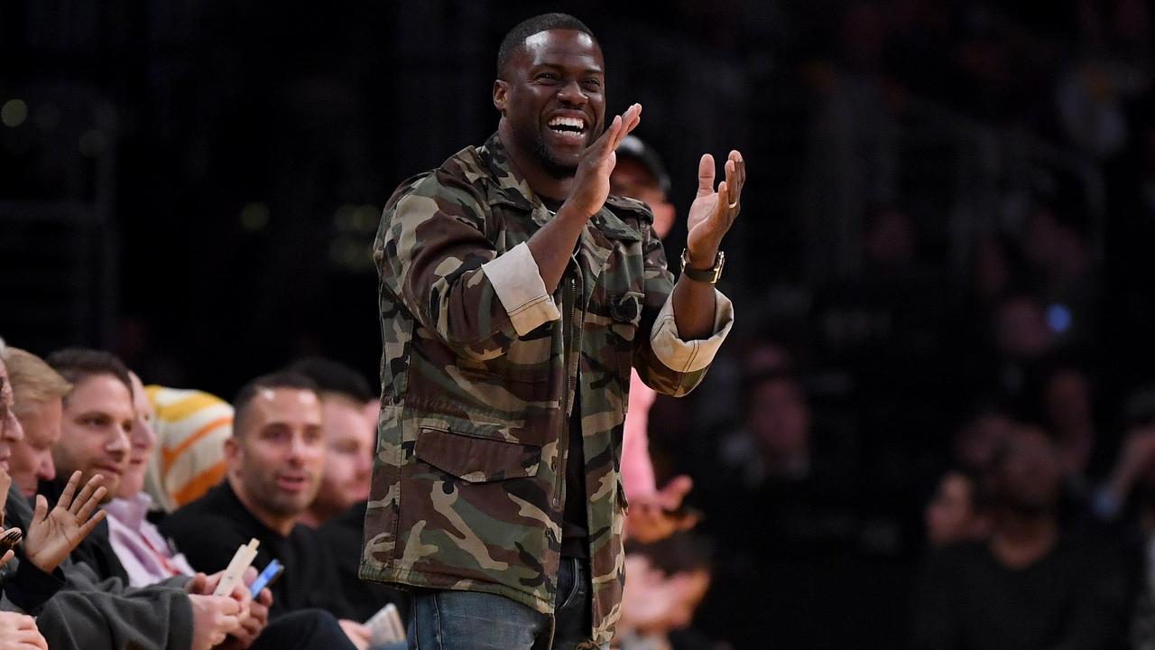 Kevin Hart had to settle with being one of the NBA’s biggest fans.