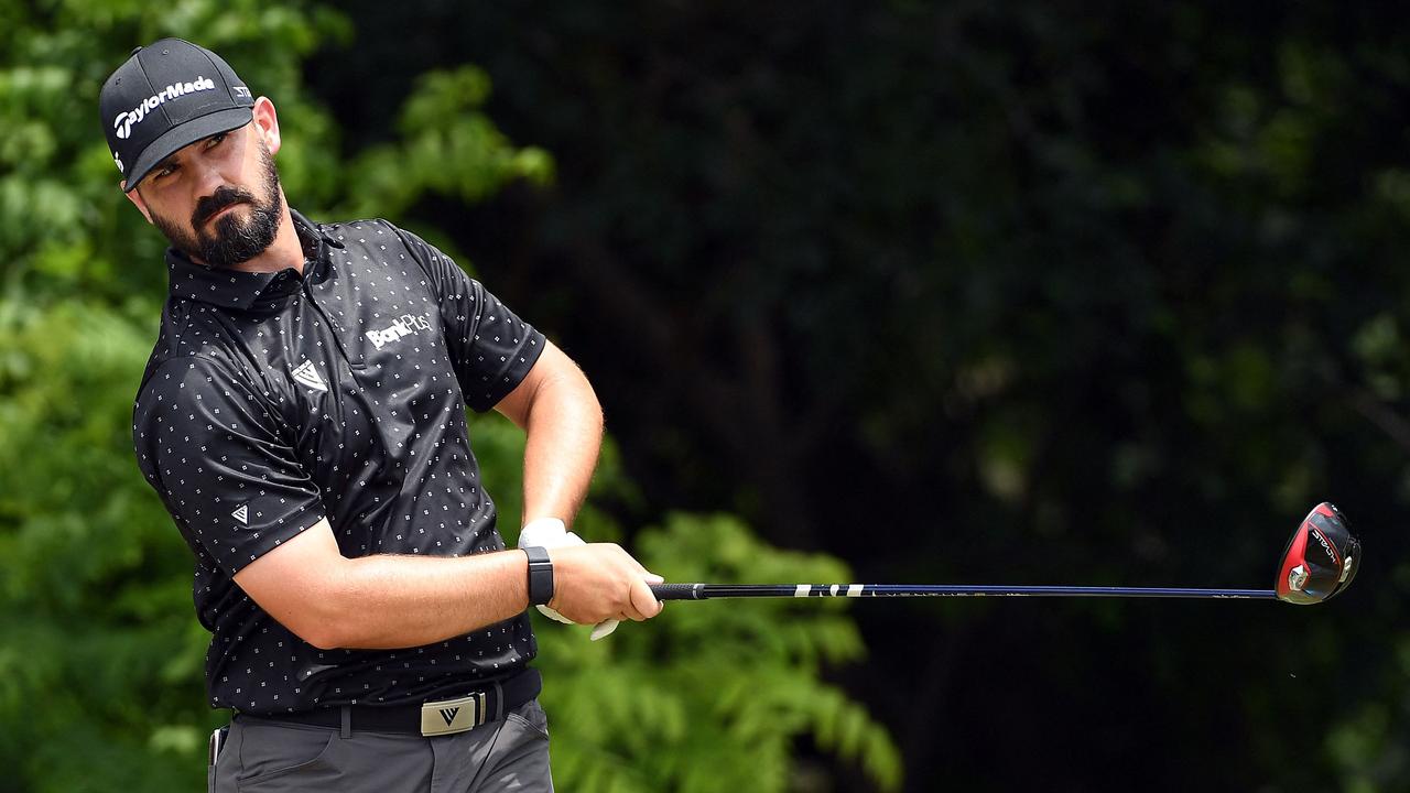 Chad Ramey had a day to forget. Picture: Steve Dykes/Getty Images/AFP