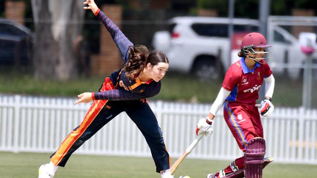 Sunshine Coast bowler Lucy Hamilton. Picture, John Gass