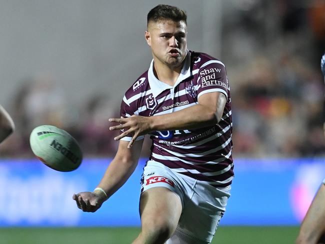 NRL 2023 RD20 Manly-Warringah Sea Eagles v North Queensland Cowboys - Josh Schuster NRL PHOTOS