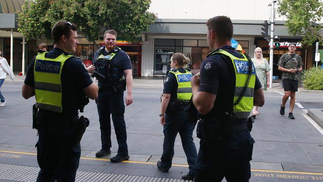 Police have targeted alleged serious offenders across Geelong. Picture: Alan Barber