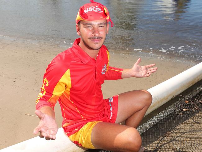 Gold Coast Aqua Park staff member Kristian Panagopoulos  disappointed by the new Greater Brisbane lockdown. Picture Glenn Hampson