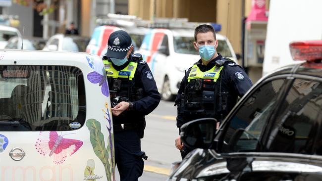 Victoria has reportedly recorded another 403 new cases of coronavirus in the last 24 hours. Picture: NCA NewsWire / Andrew Henshaw