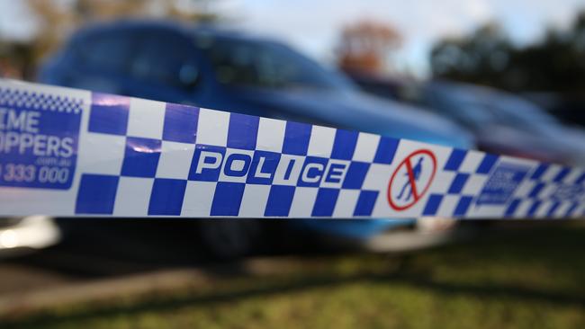 MELBOURNE, AUSTRALIA- NewsWire Photos June 25 2022,  Generic View of Police line tape at a crime scene.Picture: NCA NewsWire /Brendan Beckett