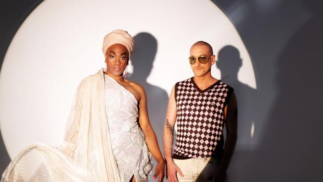 Electric Fields - vocalist Zaachariaha Fielding and keyboard player and producer Michael Ross - to represent Australia at the 2024 Eurovision Song Contest. PIcture: Morgan Sette