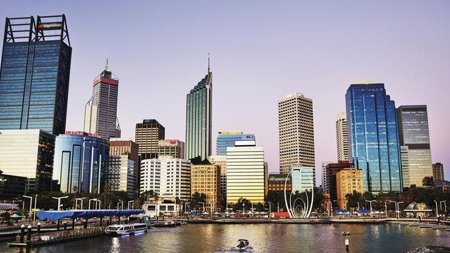 Perth’s Elizabeth Quay now. Picture: Tourism WA 