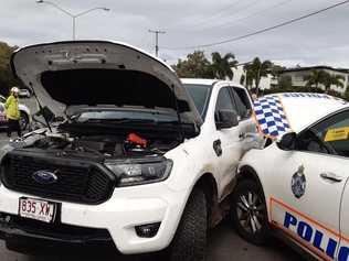 Two young boys have led police on a high speed police chase across the Sunshine Coast today ending in Dicky Beach.