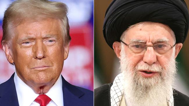 Iran's supreme leader Ayatollah Ali Khamenei has called Donald Trump’s letter urging talks on nuclear weapons a “deception”. Picture: AFP