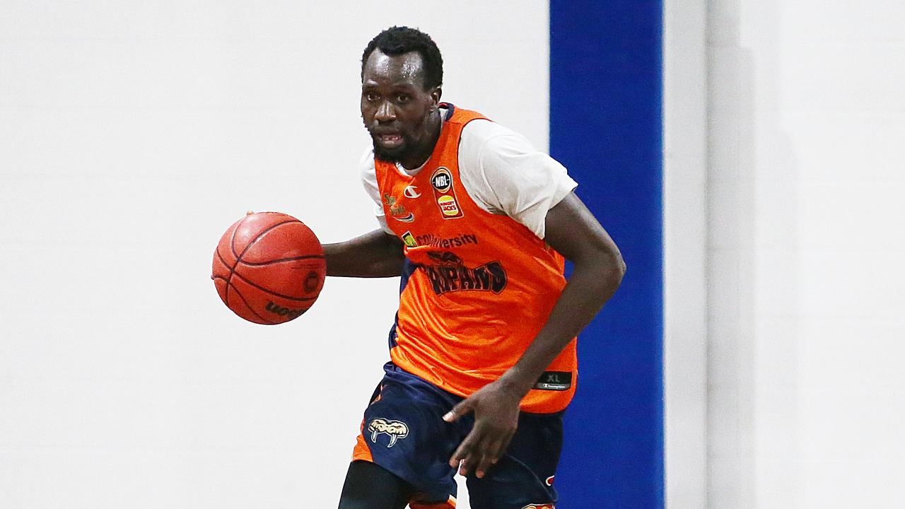 Majok Deng at Cairns Basketball. Picture: Brendan Radke