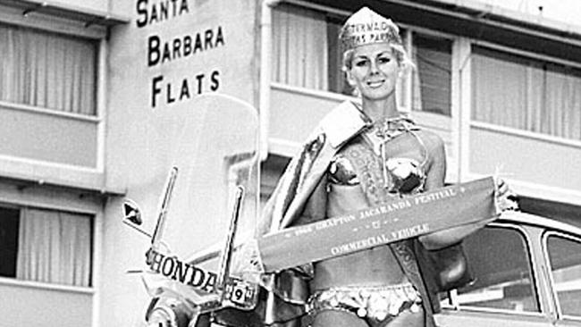 Surfers Paradise first Meter Maid Veronica Cherry in 1965.