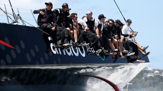 The father and son team will race on the ocean mauler Andoo Comanche.