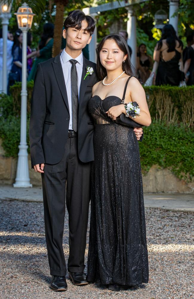 James Lee, 18, Nichol Xu, 18. Picture: Christian Gilles