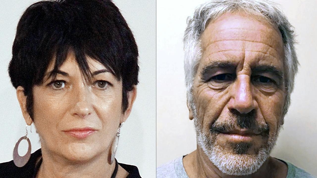 Ghislaine Maxwell’s charges were described by US prosecutors as the “prequel’ to the Epstein case. Picture: Laura Cavanaugh and Handout / various sources / AFP