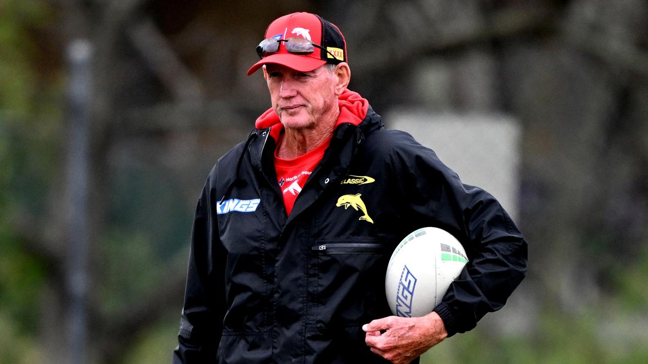 Wayne Bennett has vowed the Dolphins won’t be embarrassed in the NRL. Picture: Getty Images