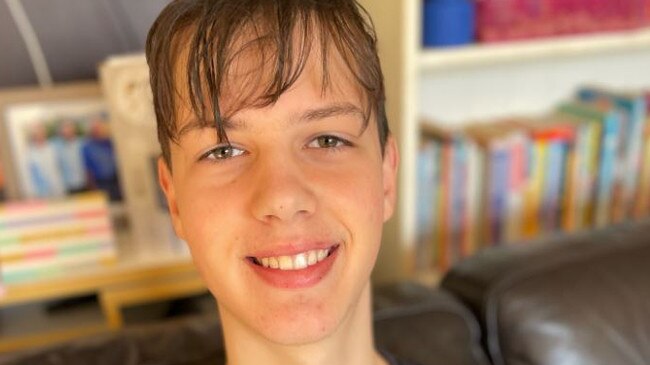 Brisbane 15-year-old Matt Millar is battling deadly brain cancer. Picture: GoFundMe