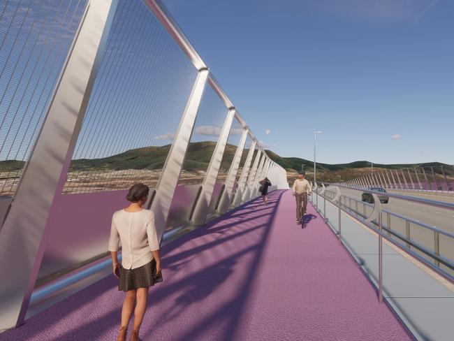 New designs for the upgrade of the Tasman Bridge have been released by the State Government