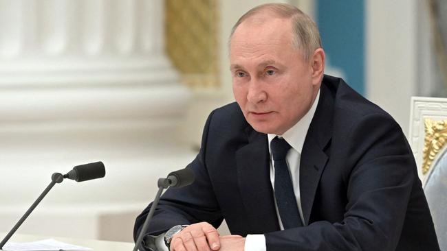 The dice may be turning against Russian President Vladimir Putin. Picture: Alexey NIKOLSKY/SPUTNIK/AFP