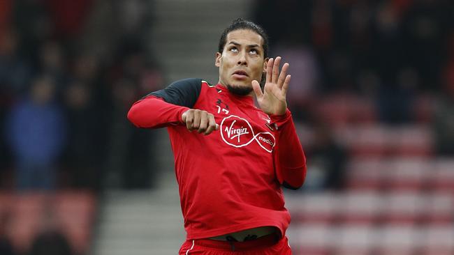 Southampton's Dutch defender Virgil van Dijk.