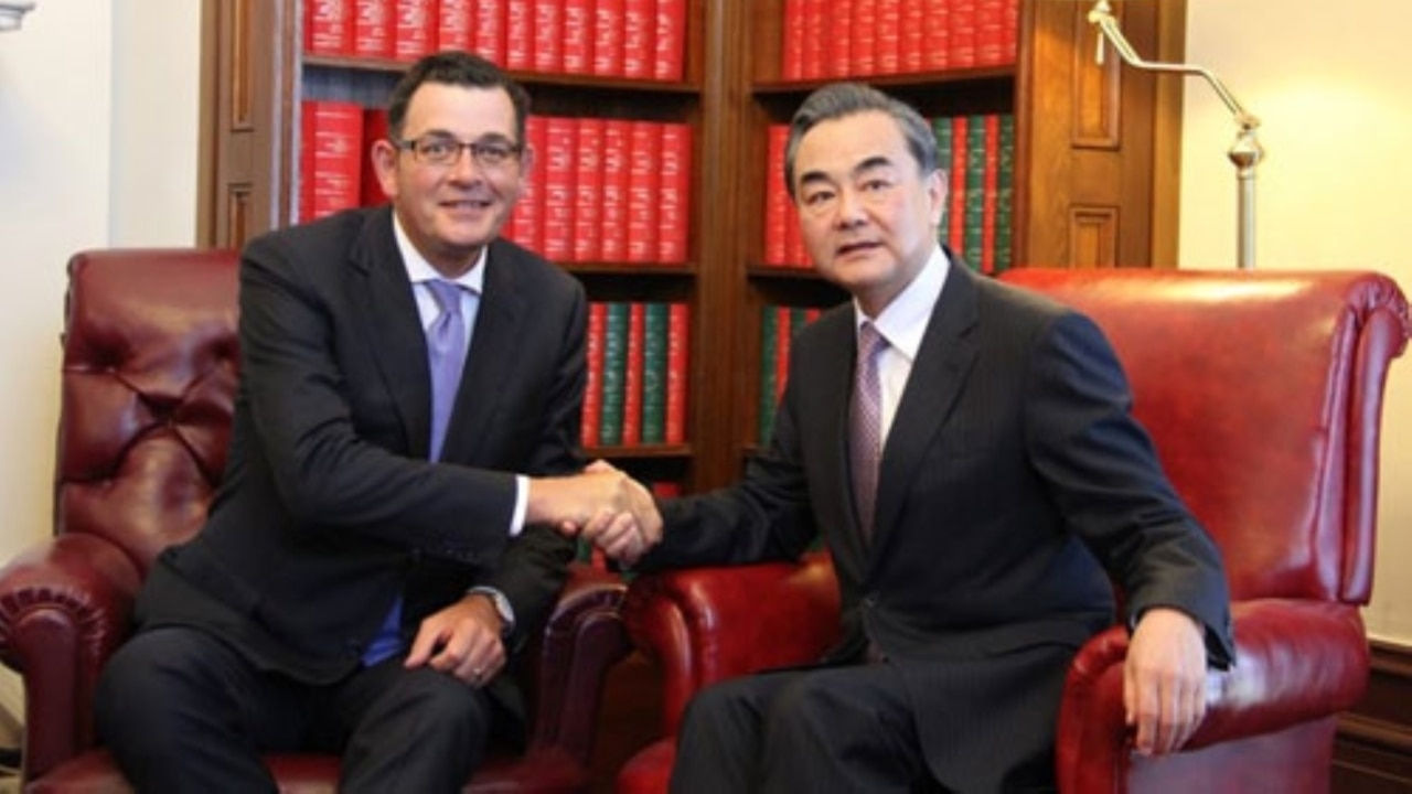 Andrews government’s secret deal with China was ‘institutionally wrong’