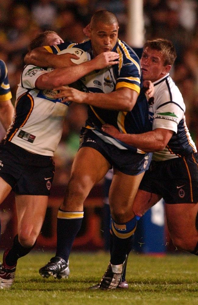 North Queensland Cowboys v Brisbane Broncos at Dairy Farmers Stadium,Townsville. Picture: Scott Radford-Chisholm