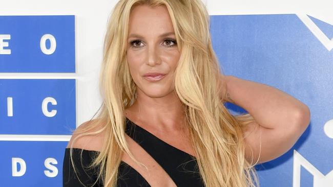 Britney Spears attends the 2016 MTV Video Music Awards at Madison Square Garden.