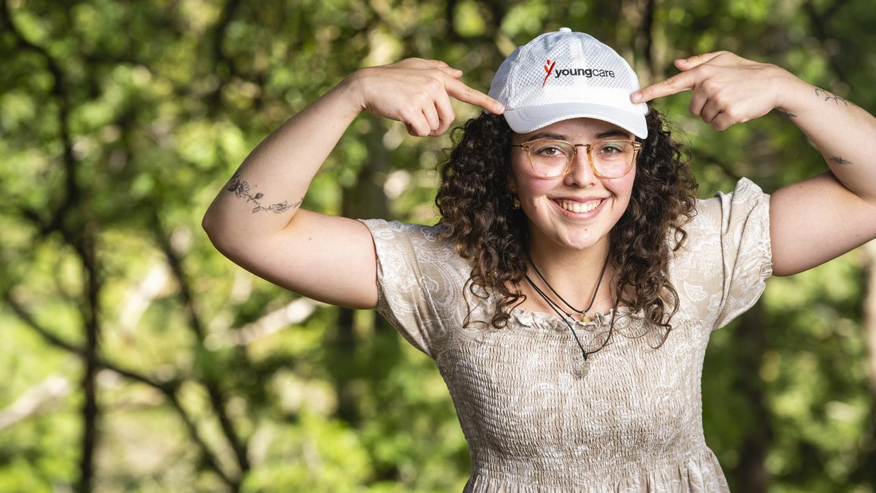 Ella Boyd is fundraising for Youngcare by trekking the Simpson Desert. Picture: Kevin Farmer