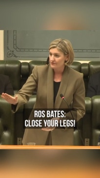 ‘Close your legs’: Fury over MP’s heckle