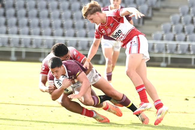 Meninga Cup rugby league grand final between Redcliffe and Burleigh. Saturday May 10, 2025. Picture, John Gass