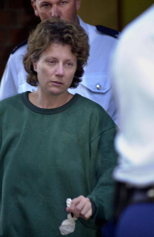 Kathleen Folbigg, during court hearings, acts as a den mother for female baby killers and rapists inside maximum security women’s prison.