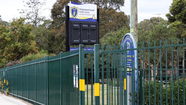 Pictured is the outside of Kingswood South Public School at Kingswood in Western Sydney. Picture: Richard Dobson