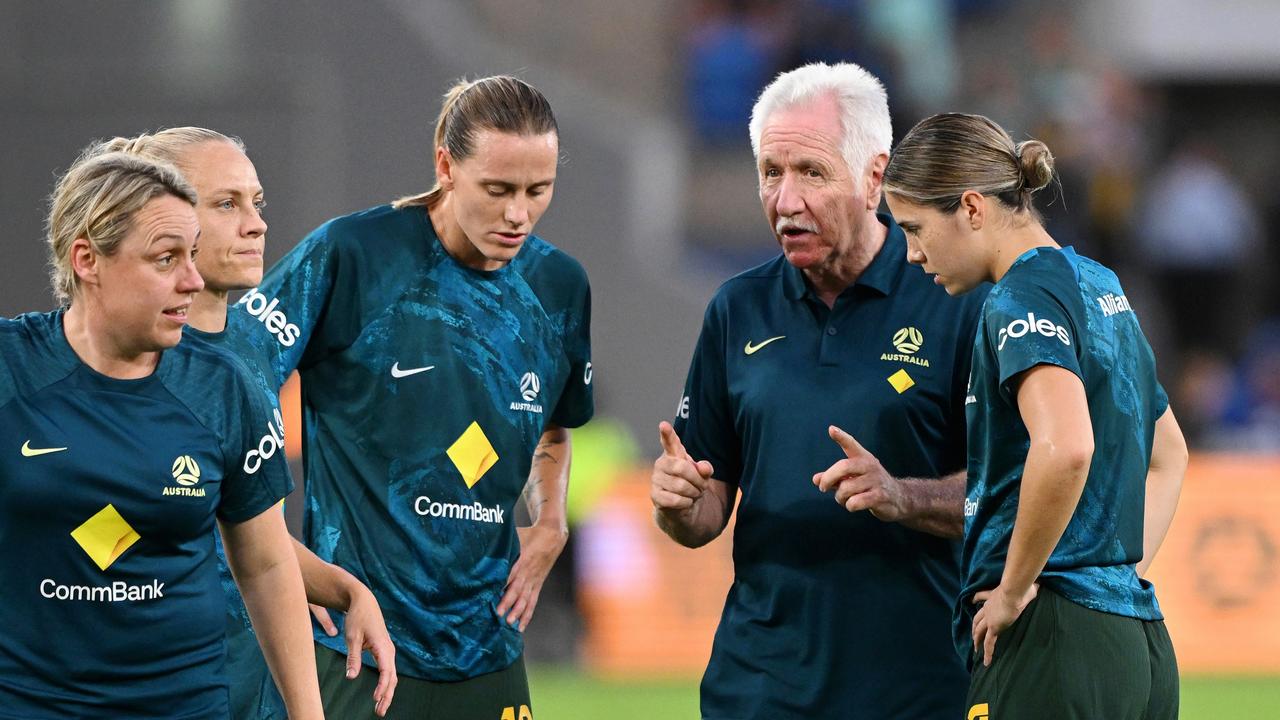 Matildas interim coach Tom Sermanni says there was a lack of forward planning by the previous regime. Picture: Bradley Kanaris / Getty Images