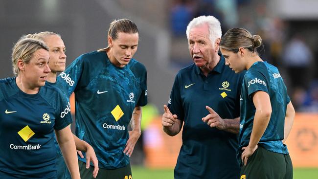 Matildas interim coach Tom Sermanni says there was a lack of forward planning by the previous regime. Picture: Bradley Kanaris / Getty Images