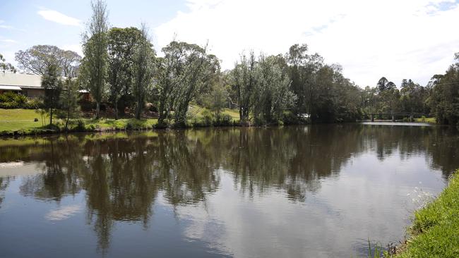 Parramatta River runs through Parramatta Park where it used to be a popular swim spot.