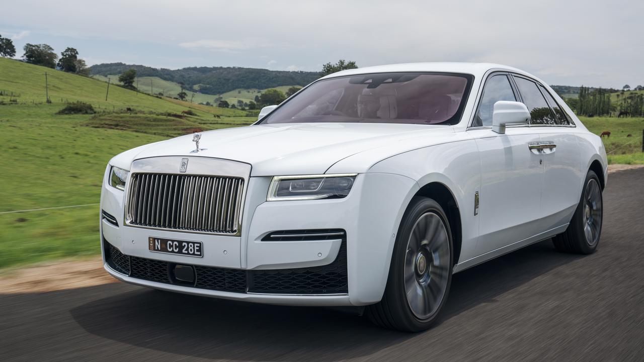 Rolls Royce ghost white model. Picture: Supplied