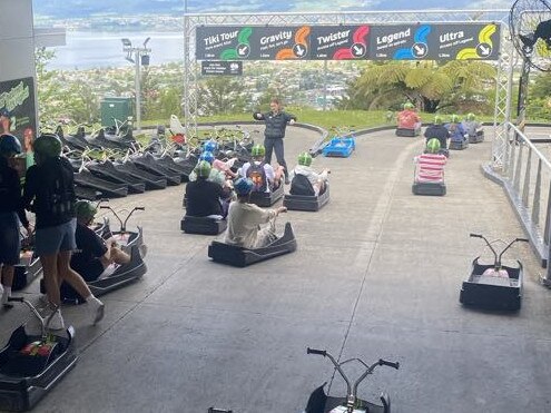 Skyline Rotorua is home to the longest luge track in the world. Picture: Supplied/Brielle Burns