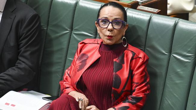 Indigenous Australians Minister Linda Burney during question time on Tuesday. Picture: NCA NewsWire / Martin Ollman