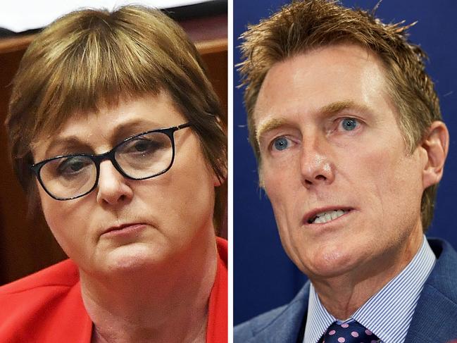 Linda Reynolds and Christian Porter will likely be moved into new portfolios. Picture: NCA NewsWire / Gary Ramage